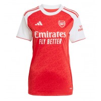 Stroje piłkarskie Arsenal Koszulka Podstawowej dla damskie 2025-26 Krótki Rękaw